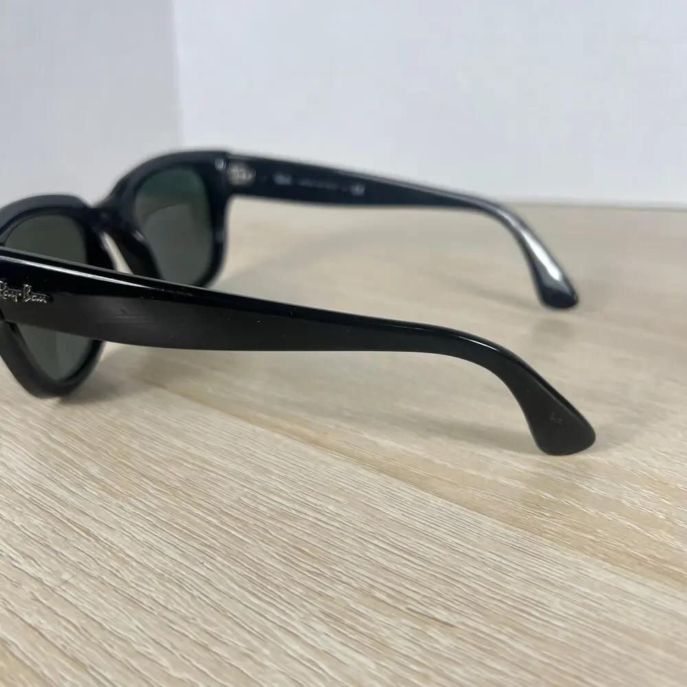 Ray-Ban RB4178 601/71 Sunglasses Black READ DESC Made in Italy 52-21-140